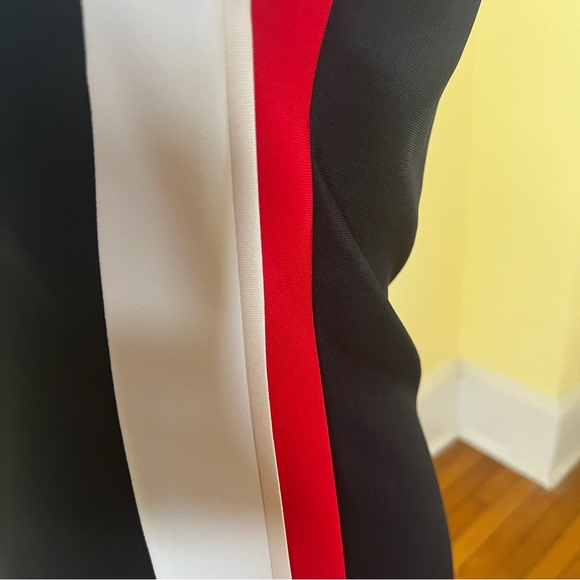 SALE 🛍️ Joseph Ribkoff black midi dress. Racer stripes down each side. Size 6 - Picture 3 of 7